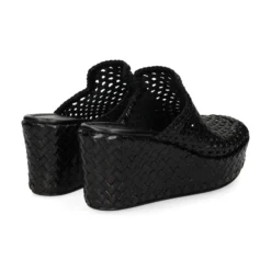 PONS QUINTANA Sandalias cuña de Mujer 9864.T00 09 NEGRO