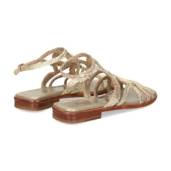 PONS QUINTANA Sandalias planas de Mujer 9759.000 PLATINO