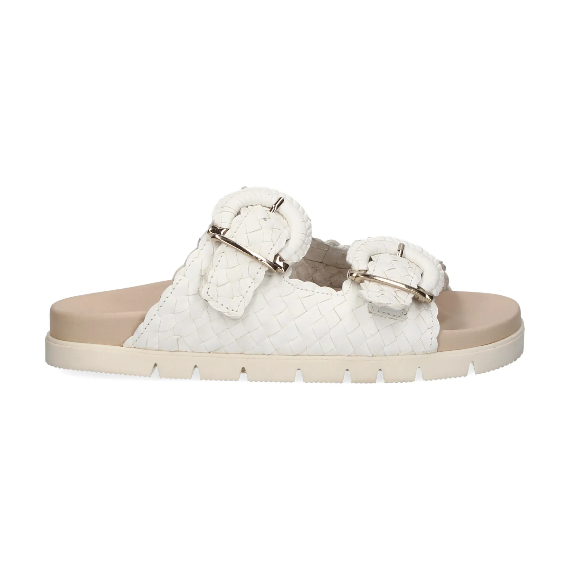 PONS QUINTANA Sandalias planas de Mujer 9743.001 W03 MILK