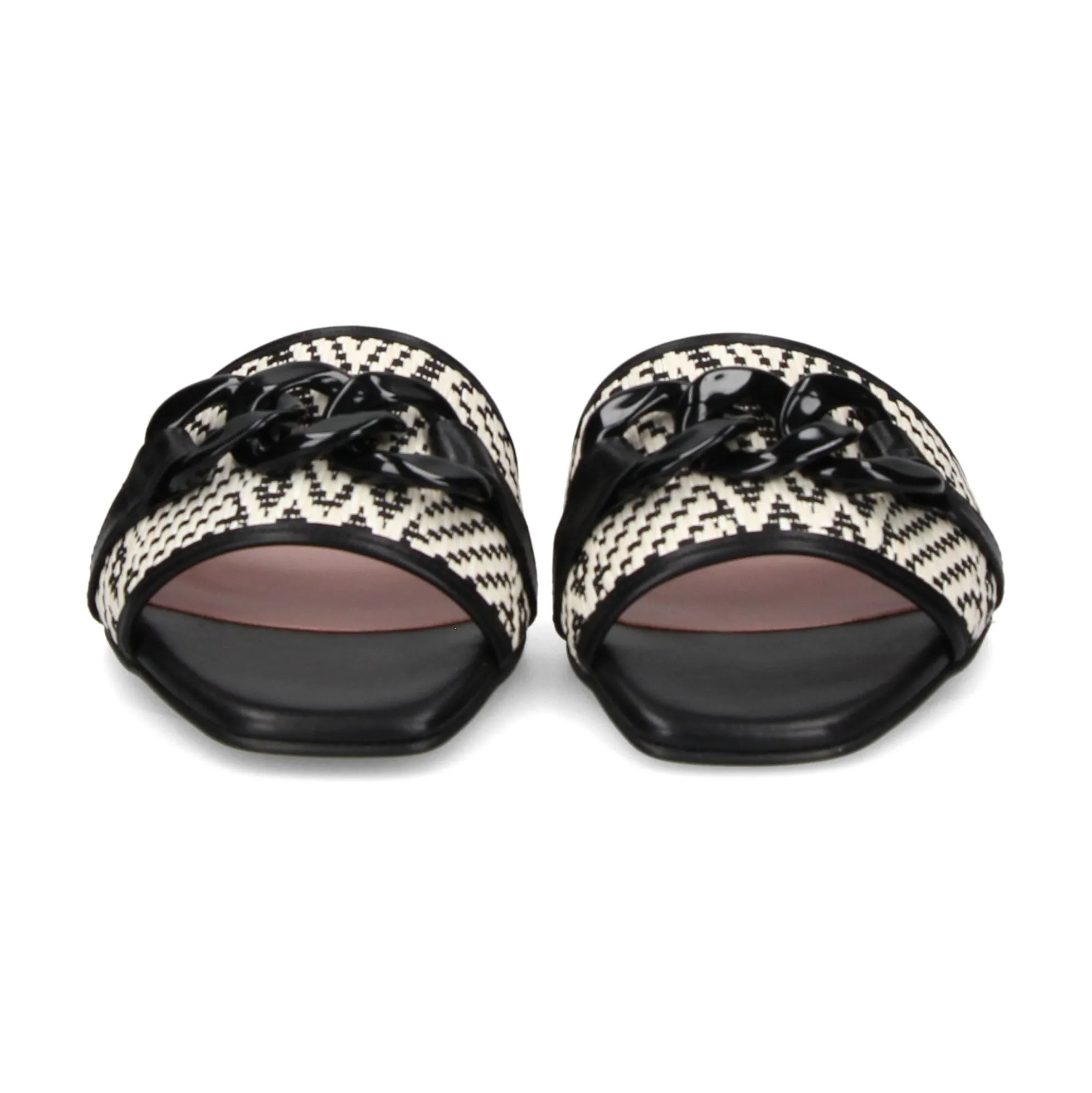 PRETTY BALLERINAS Sandalias planas de Mujer 50418 A.0 NEGRO