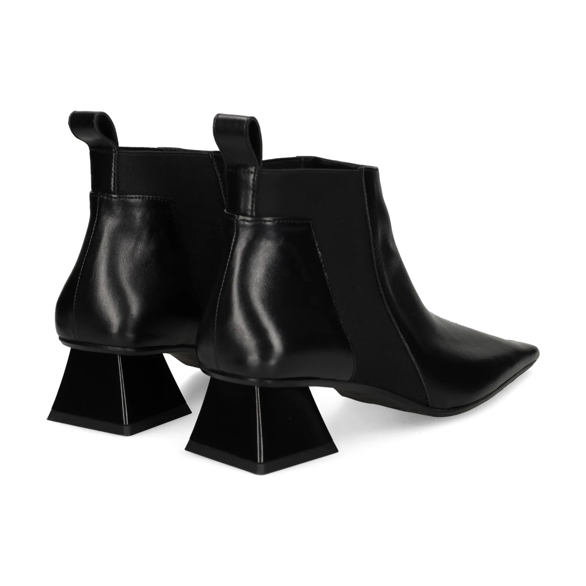 RAS Botines con tacón de Mujer 8284 NEGRO