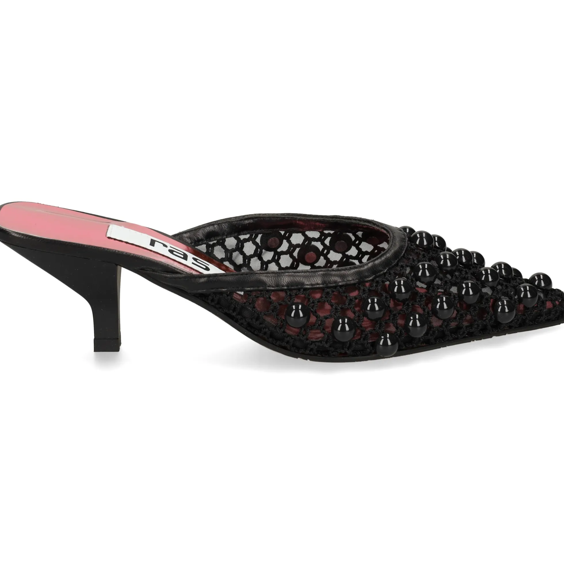 RAS Sandalias con tacón de Mujer 8470 NEGRO