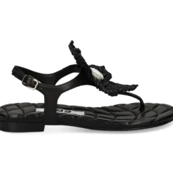 RAS Sandalias planas de Mujer 8431 NEGRO