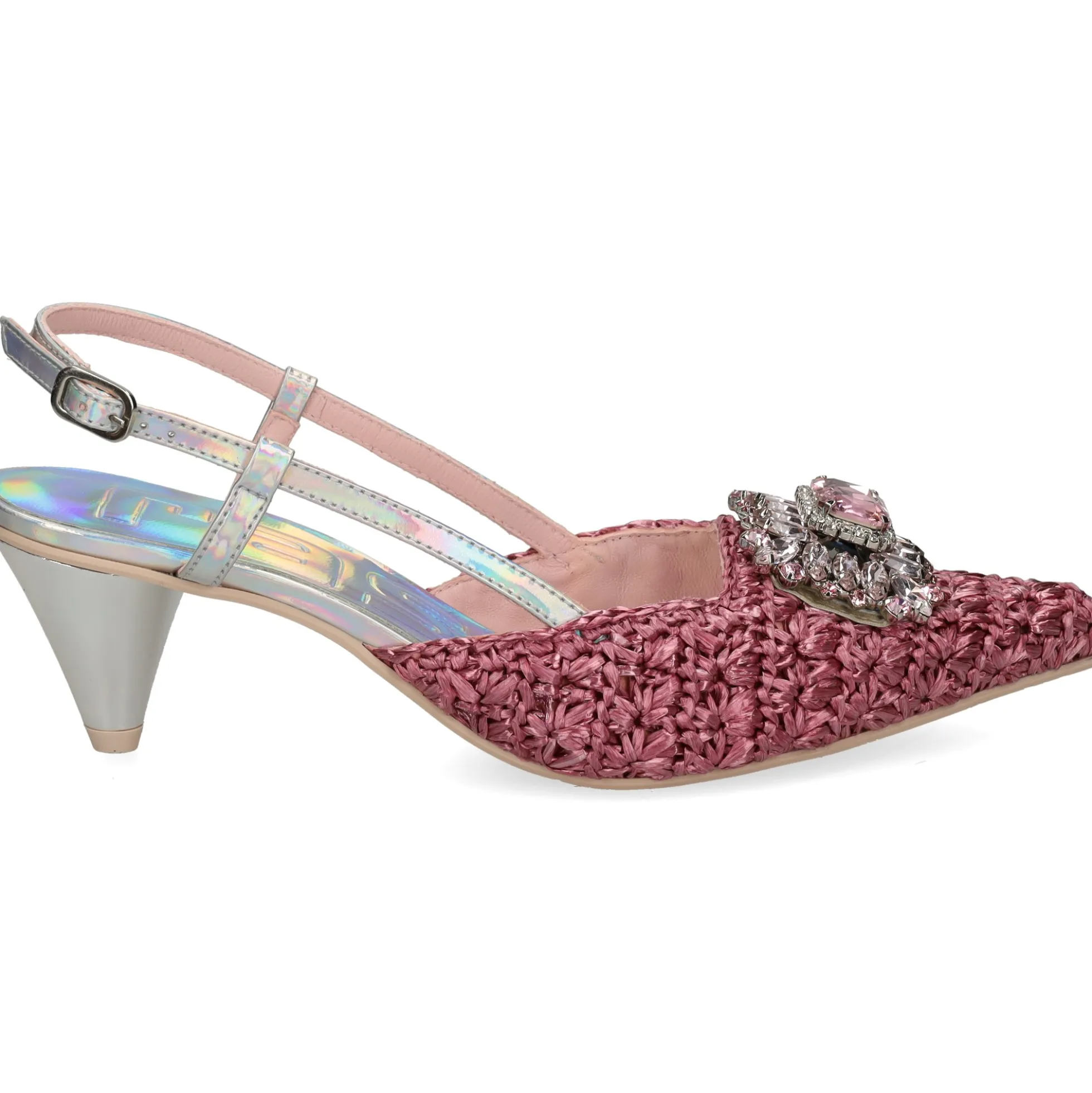 RAS Zapatos de tacón medio de Mujer 7606 ORCHID