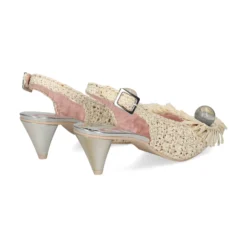 RAS Zapatos de tacón medio de Mujer 7597 TRIGO