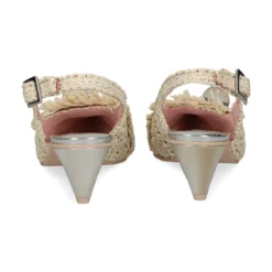RAS Zapatos de tacón medio de Mujer 7597 TRIGO