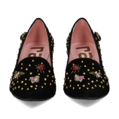 RAS Zapatos de tacón medio de Mujer 7324 NEGRO