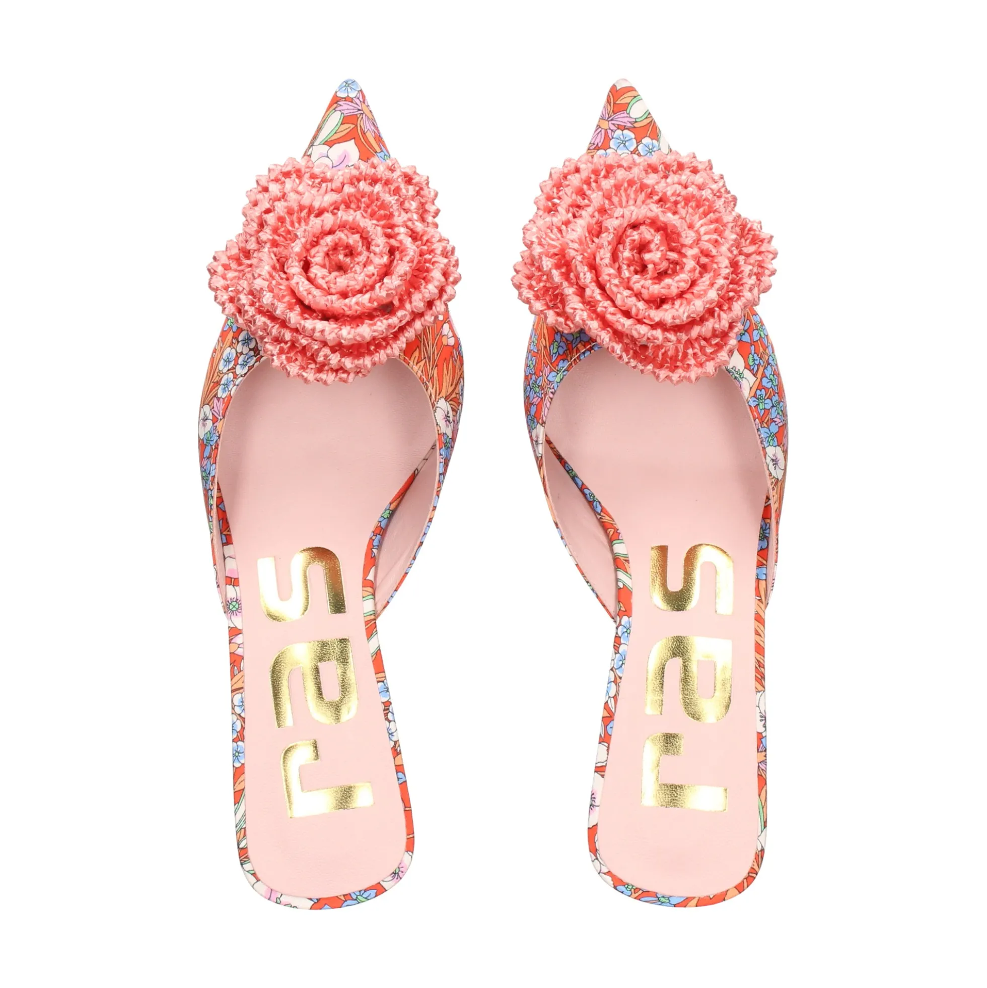 RAS Zuecos de Mujer 8034 CORAL