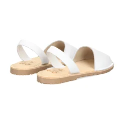 RIA Sandalias, chanclas y albarcas de niña 27500 BLANCO