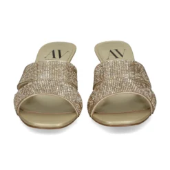 Sandalias con tacón de Mujer AV6723 / 1 PLATINO