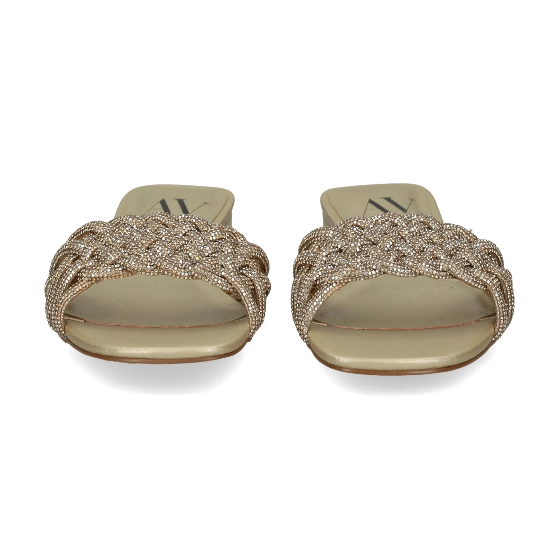 Sandalias planas de Mujer AV6736 / 2 PLATINO