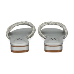 Sandalias planas de Mujer AV6736 / 1 SILVER