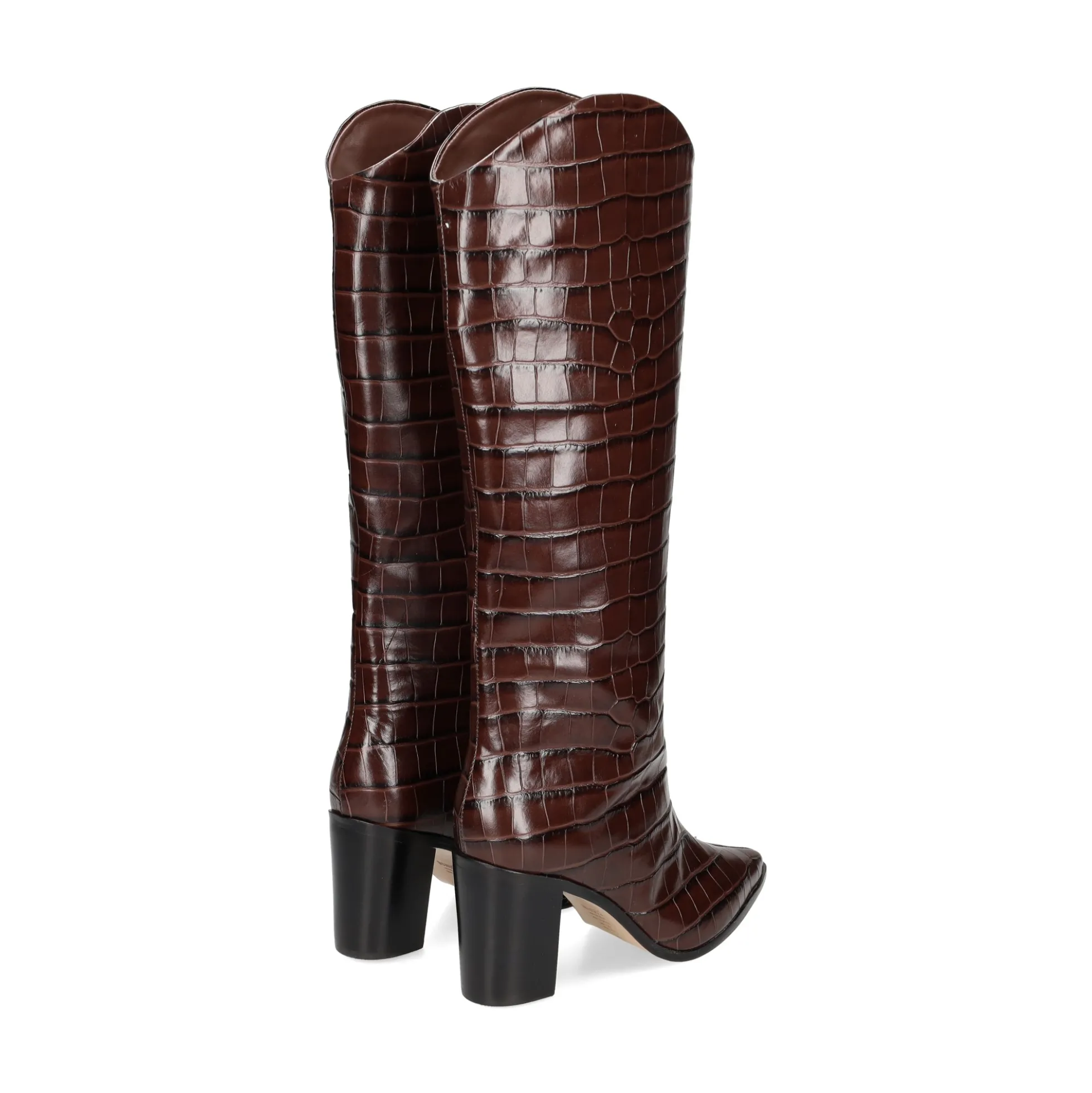 SCHUTZ Botas con tacón de Mujer S201320068 0015 BROWN