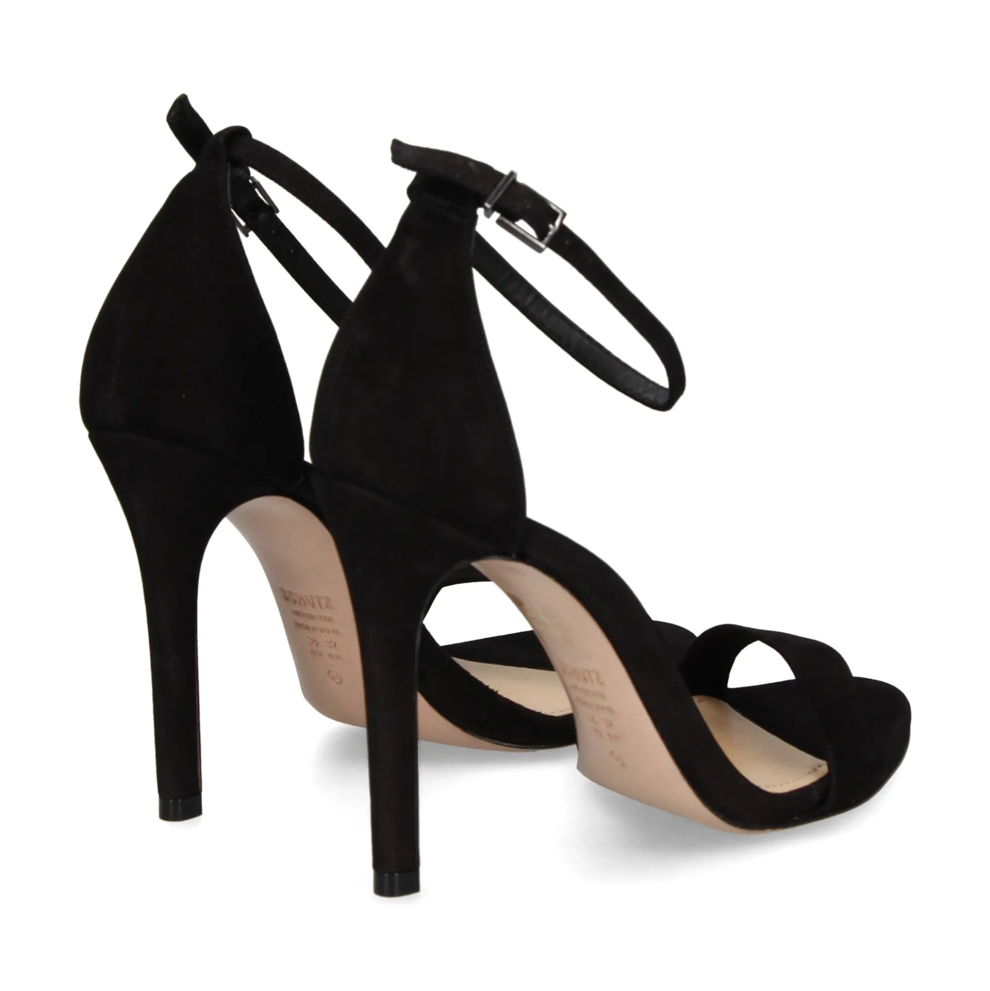 SCHUTZ Sandalias con tacón de Mujer S0138702680622 NEGRO