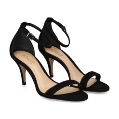 SCHUTZ Sandalias con tacón de Mujer S0422903240263 NEGRO