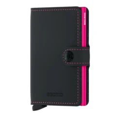 SECRID Tarjetero MM Black/Fuchsia