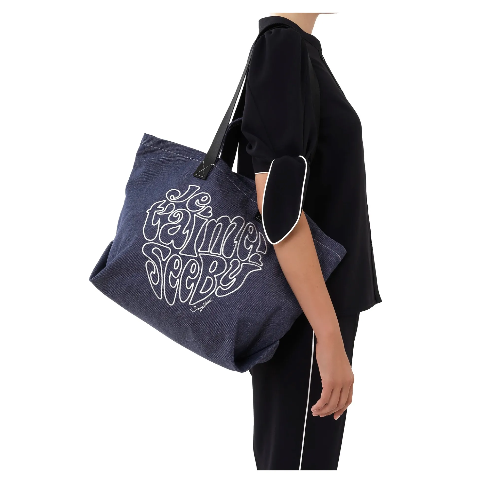 SEE BY CHLOÉ Bolsos CHS24SSC26E38 49X Denim Blue