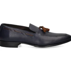 SERGIO SERRANO Mocasines de Hombre 5823 MARINO/CUERO