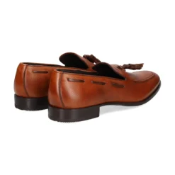SERGIO SERRANO Mocasines de Hombre 5823 CUERO/MARRON