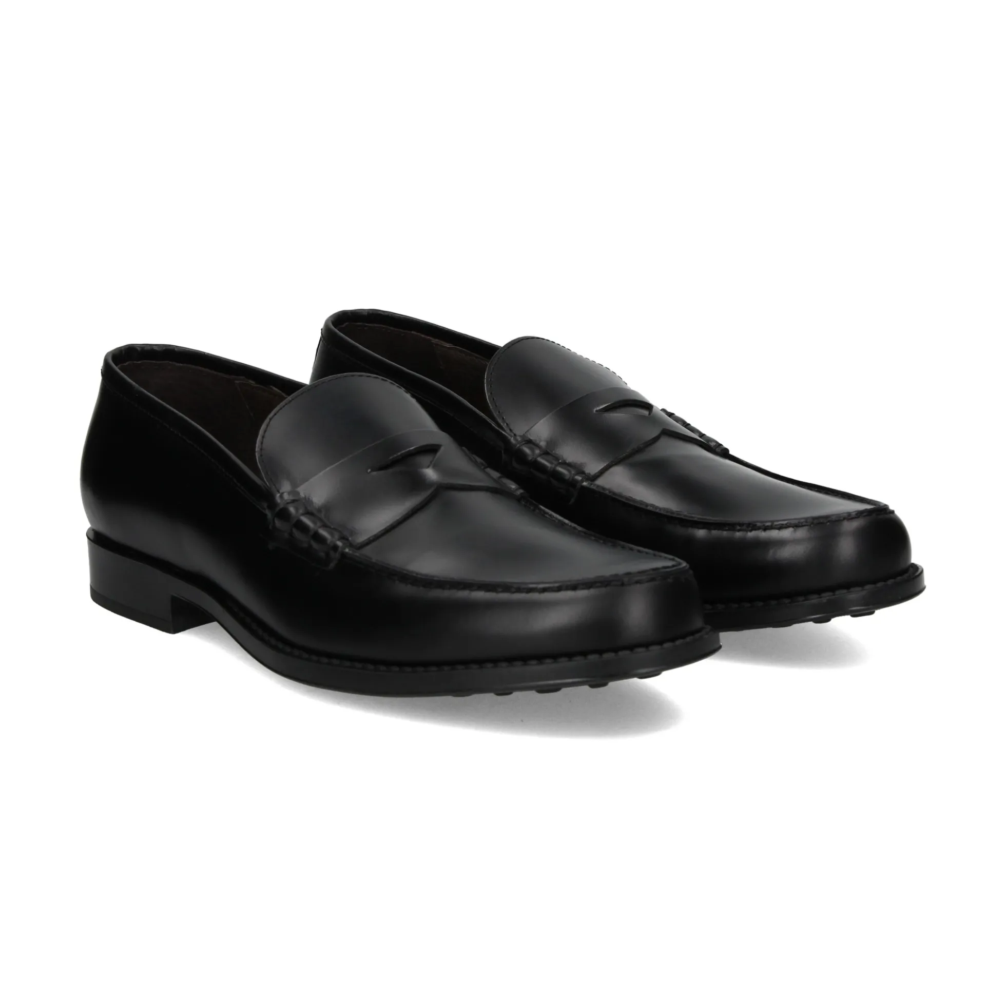 SERGIO SERRANO Mocasines de Hombre 1800 NEGRO