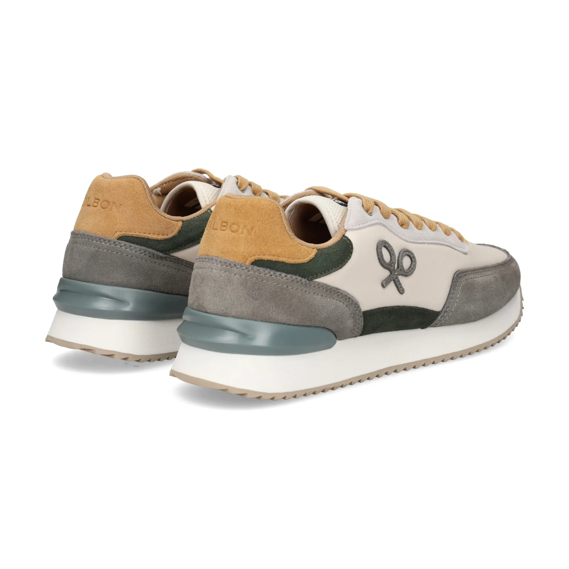 SILBON Zapatillas de Hombre 133634 GRIS
