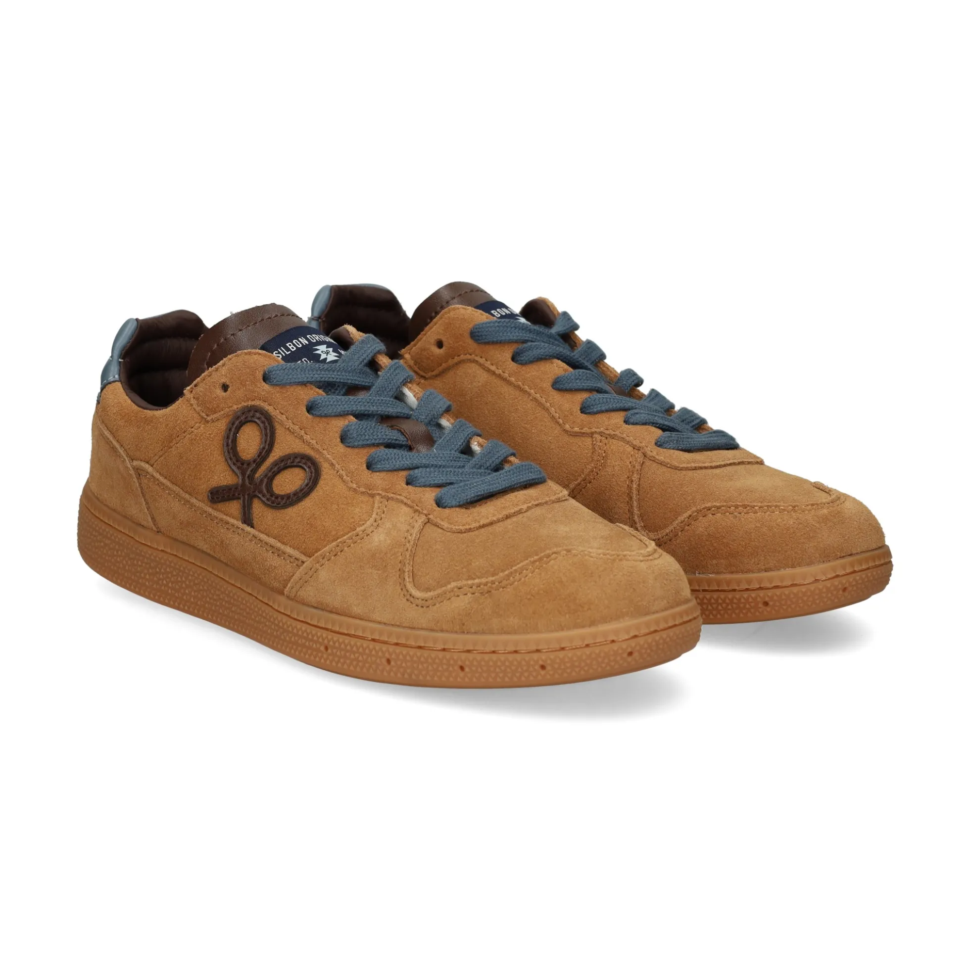 SILBON Zapatillas de Hombre 133647 MOSTAZA