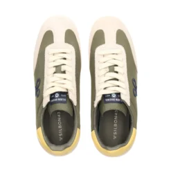 SILBON Zapatillas de Hombre 133637 VERDE BEIGE