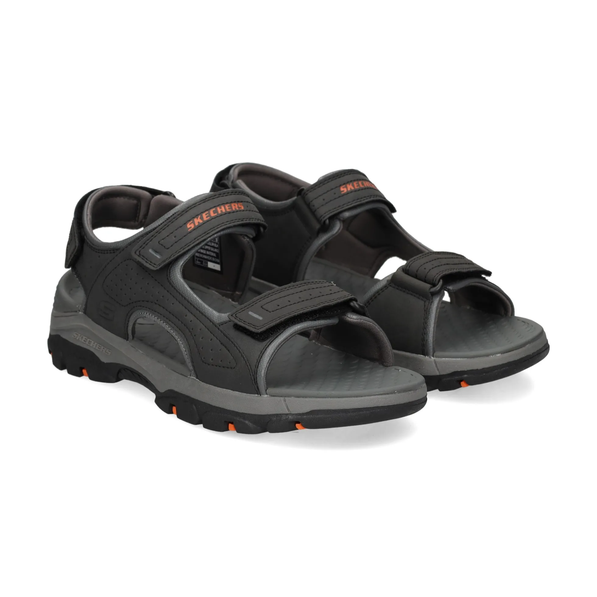 SKECHERS Sandalias de Hombre 204105 BLK