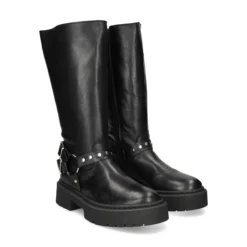 STEVE MADDEN Botas planas de Mujer GAYET NEGRO