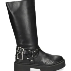 STEVE MADDEN Botas planas de Mujer GAYET NEGRO