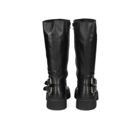 STEVE MADDEN Botas planas de Mujer GAYET NEGRO