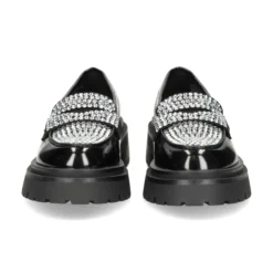 STEVE MADDEN Mocasines de Mujer LONGHAUL NEGRO