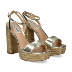 STEVE MADDEN Sandalias con plataforma de Mujer LIVID ORO