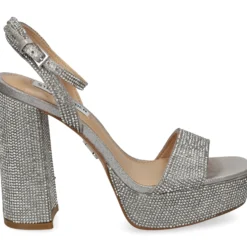 STEVE MADDEN Sandalias con plataforma de Mujer LESSA-R RHINESTONE