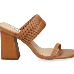 STEVE MADDEN Sandalias con tacón de Mujer RAVER MARRON
