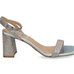 STEVE MADDEN Sandalias con tacón de Mujer LUXE-R CRYSTAL