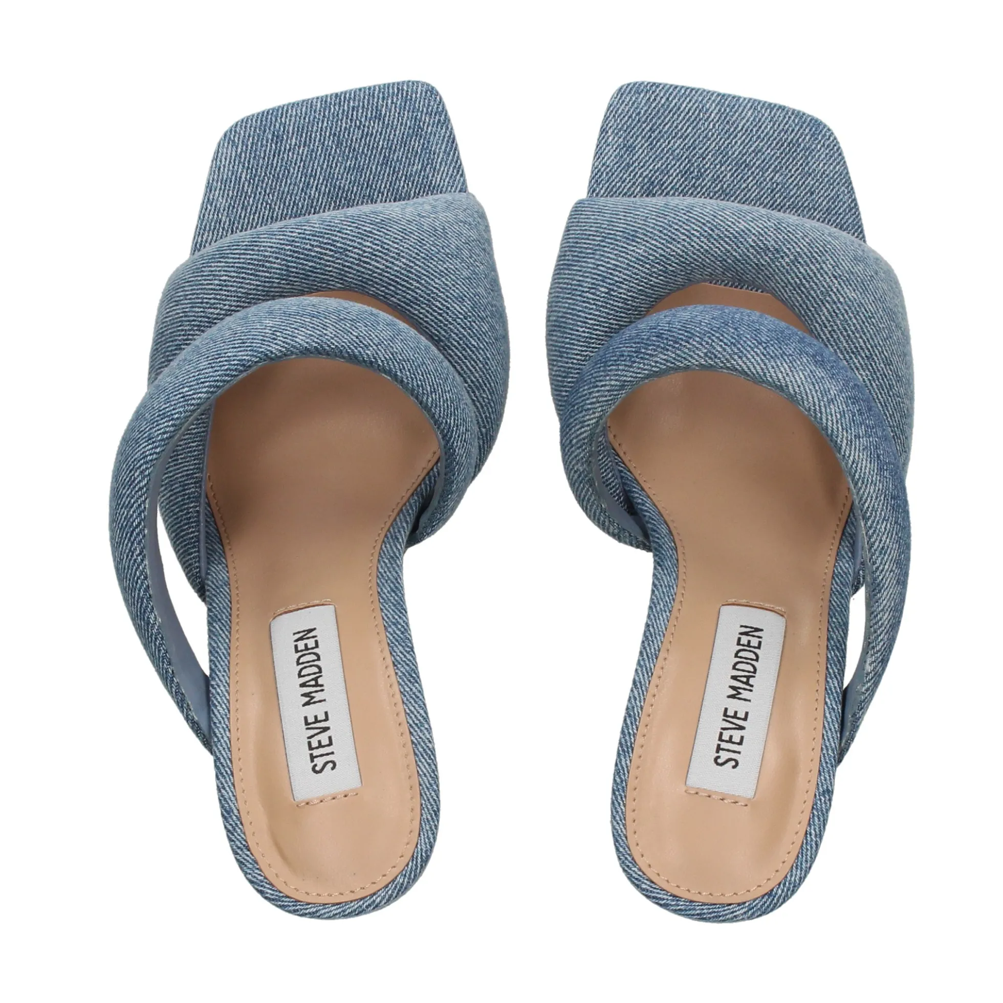 STEVE MADDEN Sandalias con tacón de Mujer KLOSS DENIM