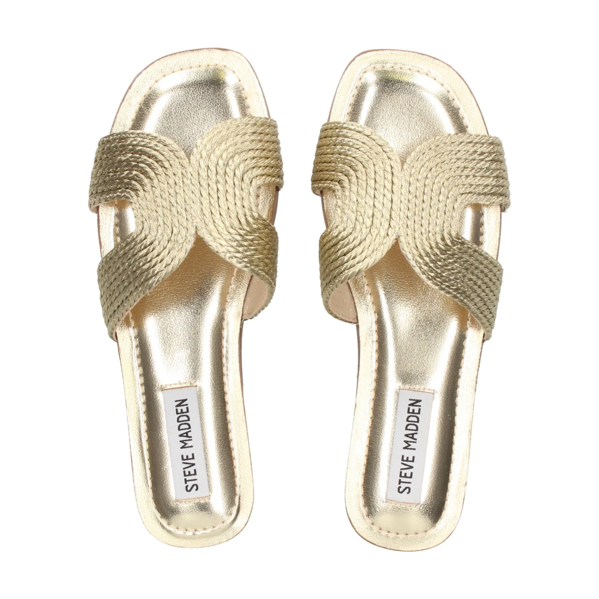 STEVE MADDEN Sandalias planas de Mujer ZARNIA ORO