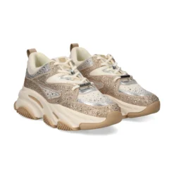 STEVE MADDEN Zapatillas de Mujer PRIVY SILV/GOLD/CREA