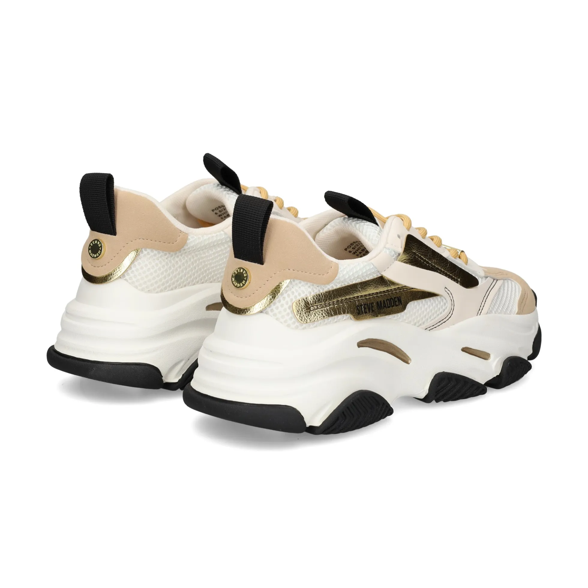 STEVE MADDEN Zapatillas de Mujer POSSESSION-E WHITE/TAN