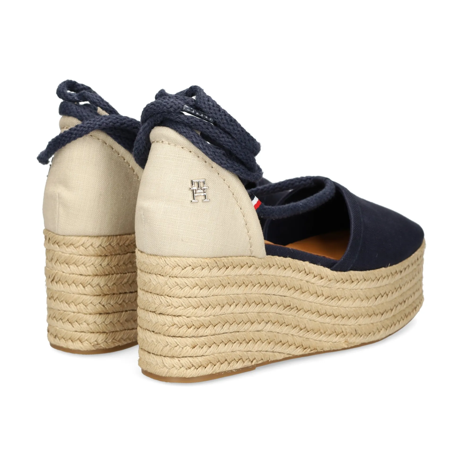 TOMMY HILFIGER Alpargatas de Mujer FW0FW07746 DW6 SPACE BLUE