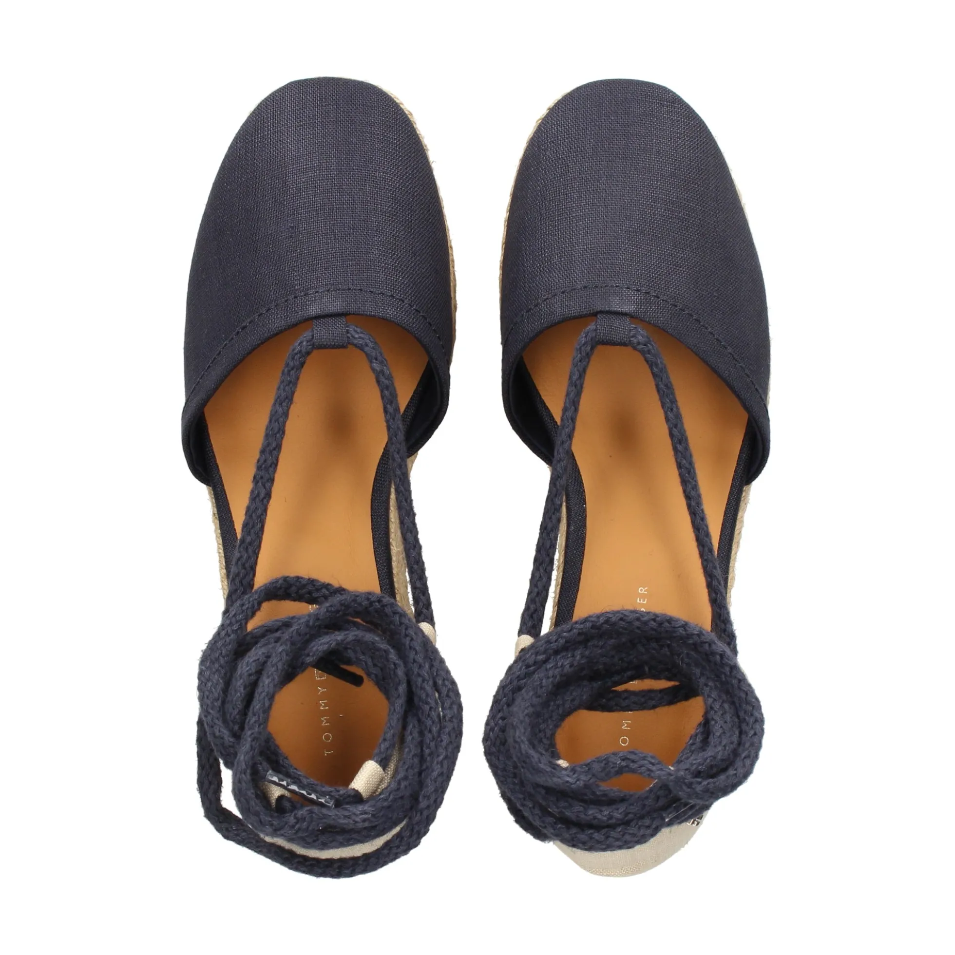 TOMMY HILFIGER Alpargatas de Mujer FW0FW07746 DW6 SPACE BLUE