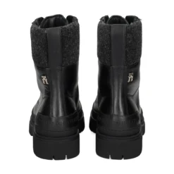 TOMMY HILFIGER Botines planos de Mujer FW0FW07500 BDS BLACK