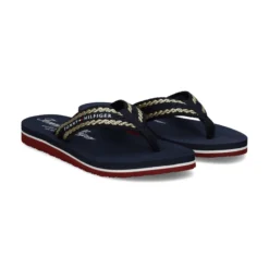 TOMMY HILFIGER Chanclas de Mujer FW0FW07581 DW6 SPACE BLUE