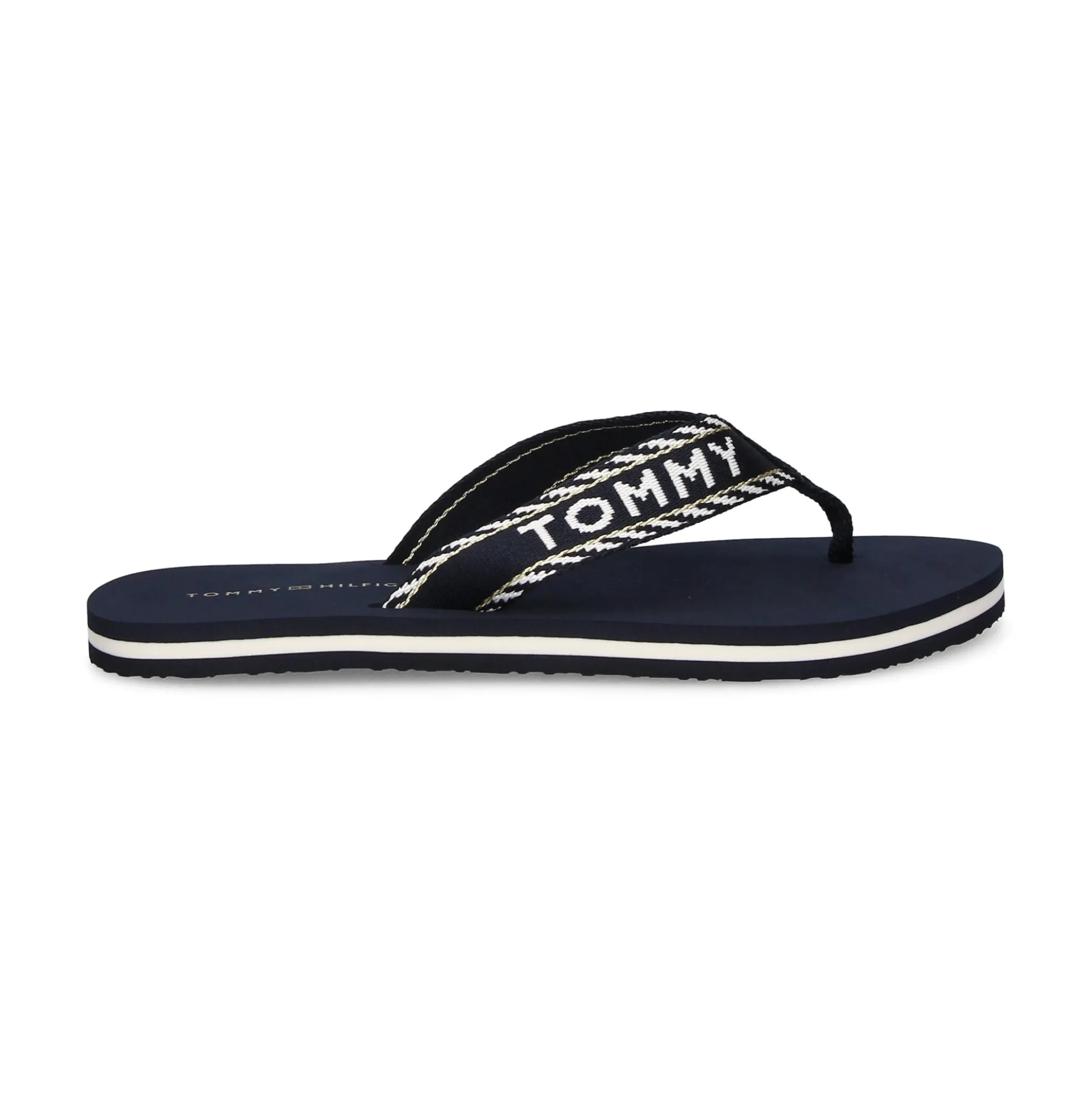 TOMMY HILFIGER Chanclas de Mujer FW0FW07143 DW6 SPACE BLUE