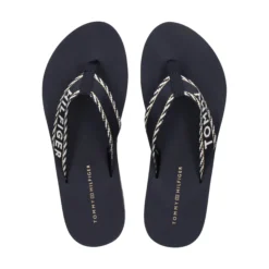 TOMMY HILFIGER Chanclas de Mujer FW0FW07143 DW6 SPACE BLUE