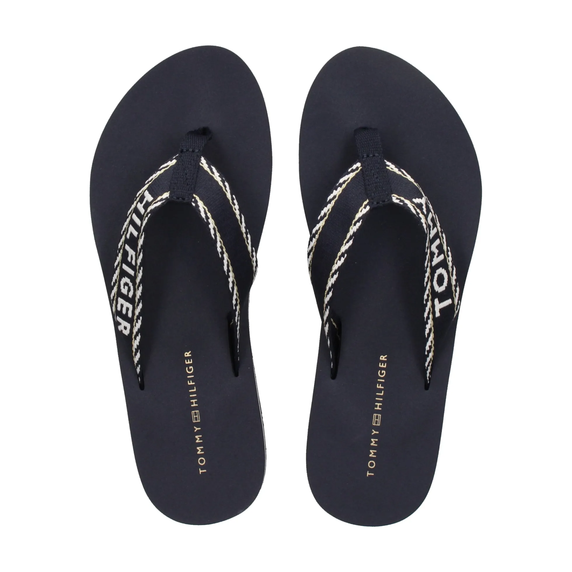 TOMMY HILFIGER Chanclas de Mujer FW0FW07143 DW6 SPACE BLUE