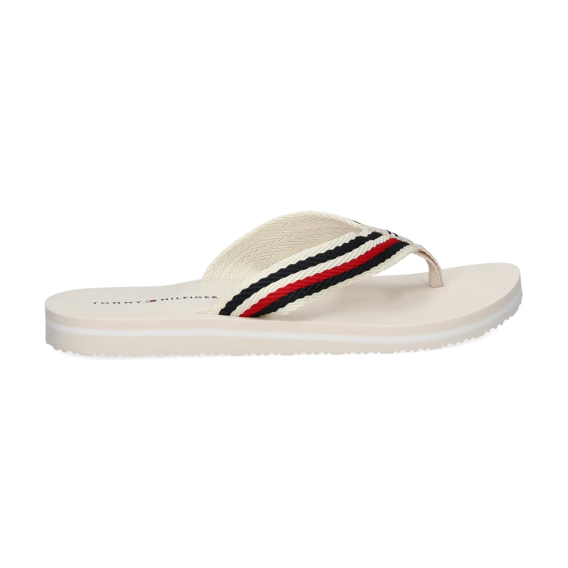 TOMMY HILFIGER Chanclas de Mujer FW0FW07147 AF4 FEATHER WHI