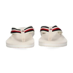 TOMMY HILFIGER Chanclas de Mujer FW0FW07147 AF4 FEATHER WHI