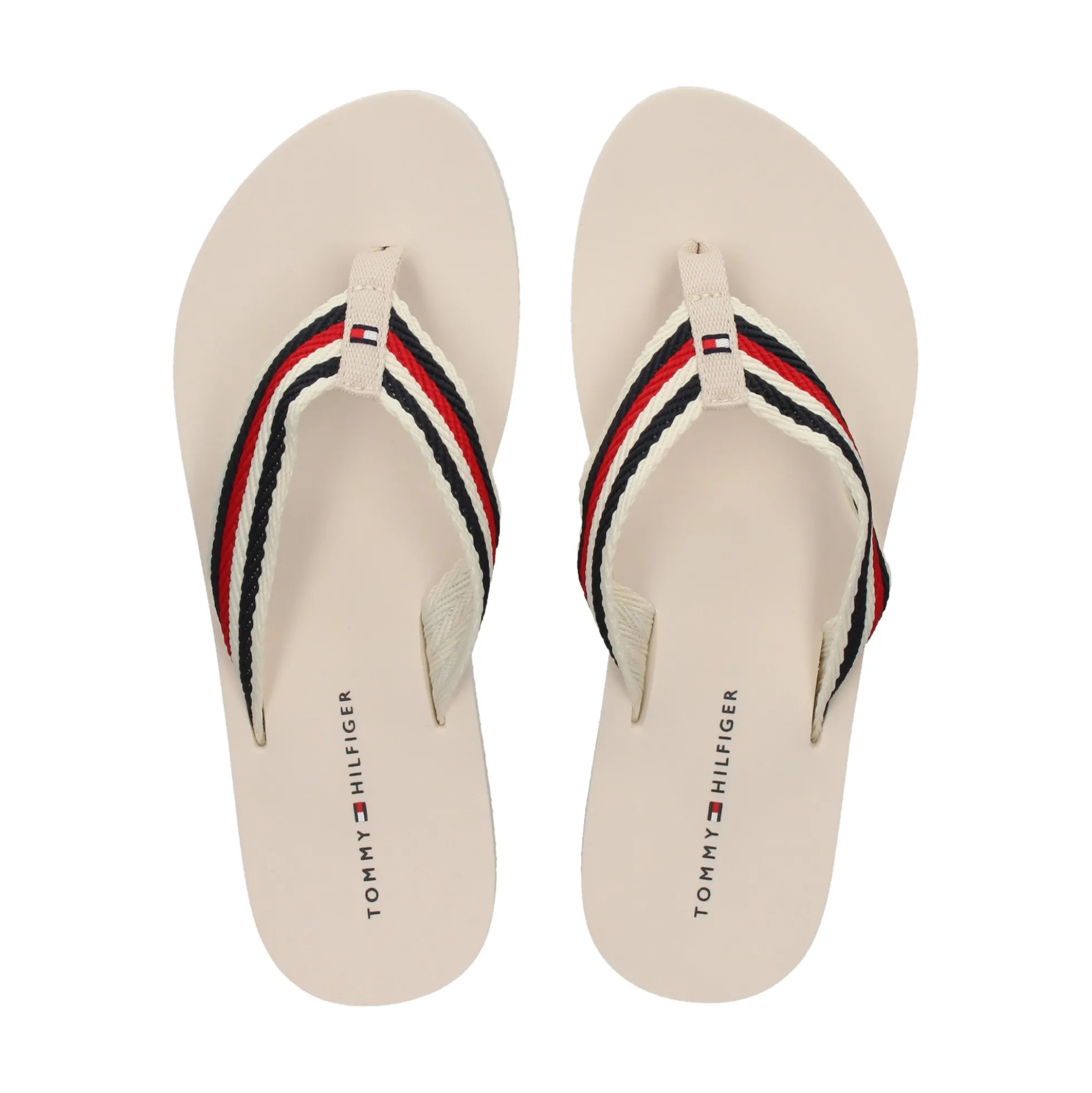TOMMY HILFIGER Chanclas de Mujer FW0FW07147 AF4 FEATHER WHI